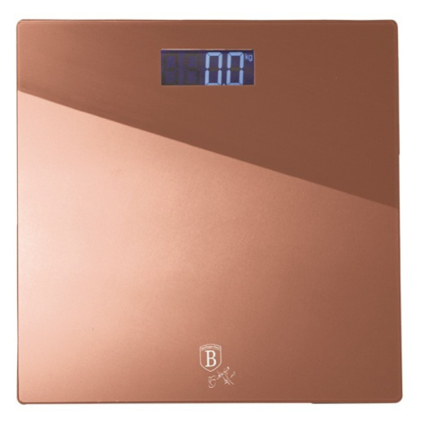 Digitální osobní váha 150 kg Rosegold Metallic Line Berlinger Haus