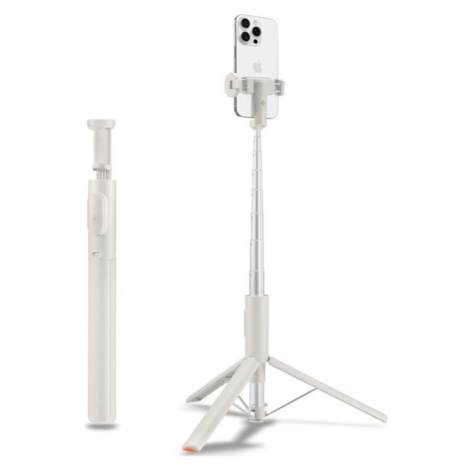 Spigen Tripod Selfie Stick MagSafe Auto-Open selfie tyč béžová