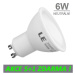 LED21 LED žárovka 6W GU10 475lm Neutrální bílá, 5+1 ZDARMA