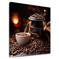 Kávové obrazy do kuchyně Zátiší s kávou
