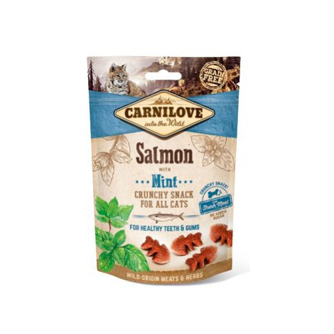 Carnilove Cat Crunchy snack salmon&mint 50g