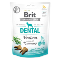 Pochoutka Brit Care Dog Functional Snack Dental zvěřina 150g