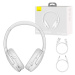 Sluchátka Baseus Encok Wireless headphone D02 Pro, white (6932172611699)