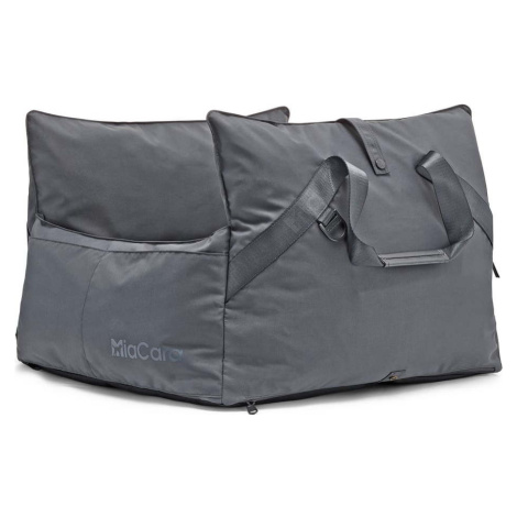 Tmavě šedá přepravní taška pro psa 50x50 cm Viaggio Asphalt – MiaCara