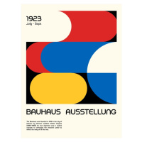 Ilustrace Bauhaus Ausstellung 1923, Retrodrome, 30 × 40 cm