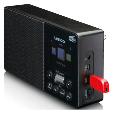 Internetové rádio Lenco PIR-510BK / DAB+/FM / černá Varianta: ivi1