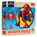 Trefl Dřevěné puzzle, 50 / 160 dílků (Spiderman)