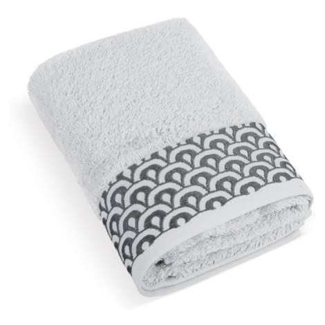 BELLATEX Froté osuška Krajka 500 g K/342 sv. šedá 70 × 140 cm