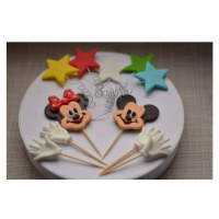 Cukrová figurka Mickey 2D zápich do dortu - K Decor