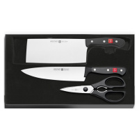 Sada 2 nožů Wüsthof GOURMET + Kuchyňské nůžky 8010