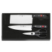 Sada 2 nožů Wüsthof GOURMET + Kuchyňské nůžky 8010