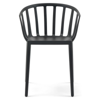 Jídelní židle Venice, matná černá - Kartell