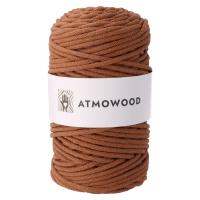 Atmowood příze 5 mm - karamelová
