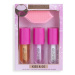 REVOLUTION Kiss & Go Glaze Lip Care Gift Set 45 ml