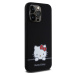 Zadní kryt Hello Kitty Liquid Silicone Daydreaming Logo pro Apple iPhone 15 Pro Max, black