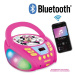 Svítící Bluetooth CD přehrávač Myška Minnie