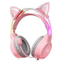 Onikuma X15 PRO With Cat Ears Pink