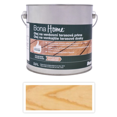 BONA Home Olej na venkovní terasová prkna 2.5 l Bezbarvý