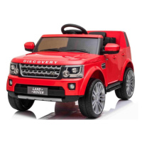 mamido  Elektrické autíčko Land Rover Discovery červené