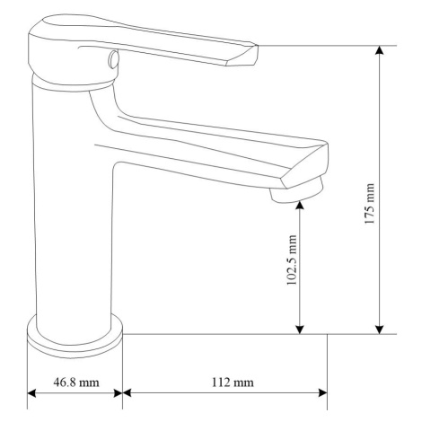 MEXEN/S Saber DF05 Set umyvadlové a vanové baterie s příslušenstvím, bílá 72103DF05-20