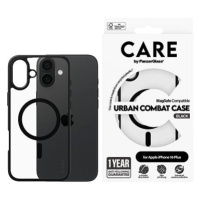 PanzerGlass CARE kryt Apple iPhone 16 Plus MagSafe Combat černý/černý + záruka proti žloutnutí