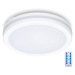 LED Koupelnové stropní svítidlo se senzorem LED/24W/230V pr. 30 cm bílá + DO