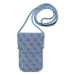 Pouzdro Guess Bag GUOWBP4SNSB blue 4G Metal Script Logo (GUOWBP4SNSB)