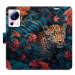 iSaprio Flip pouzdro Flower Jaguar 02 pro Xiaomi 13 Lite