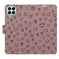 iSaprio Flip pouzdro Heart Dark 02 pro Samsung Galaxy M53 5G