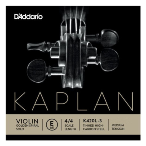 D´Addario Orchestral Kaplan Golden Spiral Solo Loop End Violin K420L-3 D'Addario