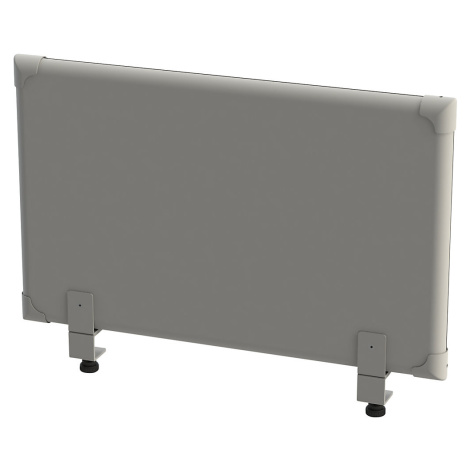 eurokraft pro Akustický nástavný panel pro pracovní stůl, výška 450 mm, šířka 800 mm, šedá