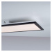 LEUCHTEN DIREKT is JUST LIGHT LED panel svítidlo, stropní svítidlo, ploché, černá, hranaté, ploc