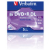 VERBATIM DVD+R(5 ks)DoubleLayer/Jewel/8x/8,5GB
