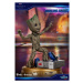 Beast Kingdom Toys Guardians of The Galaxy 2 Životní Velikost Soška Dancing Groot heo EU Exclusi