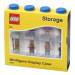 Sběratelská skříňka LEGO na 8 minifigurek, modrá - 40650005