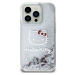 Hello Kitty silikonový obal na iPhone 15 PRO 6.1" Liquid Glitter Electroplating Head Logo