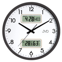 JVD DH239.2 - Stále svítící hodiny s datumem, teplotou a vlhkostí vzduchu