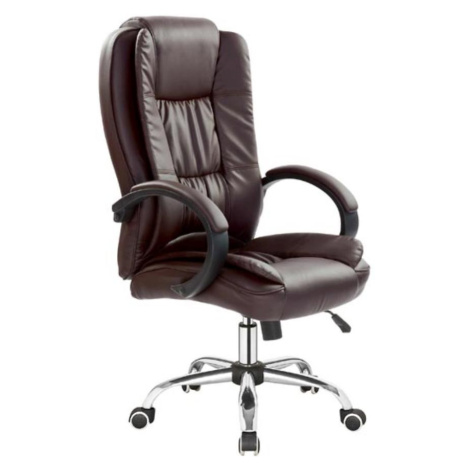 Kancelářská židle Relax tmavě hnědá BAUMAX