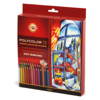 Kohinoor Koh-i-noor, 3837072007KZ, Polycolor, souprava uměleckých pastelek, 72 ks