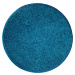 Vopi koberce Kusový koberec Eton Exklusive turkis kruh - 200x200 (průměr) kruh cm