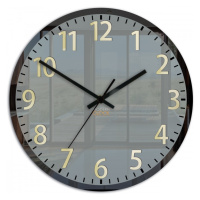 ModernClock Nástěnné hodiny Phil černé
