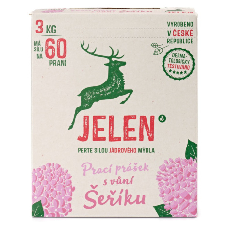 Jelen Prací prášek s vůní šeříku 3 kg