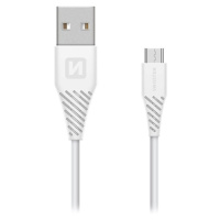 SWISSTEN datový kabel USB-A - micro USB, 1.5m, bílá - 71504300