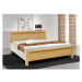 Dřevěná postel Divo, 180x200, vč. roštu, bez matrace, buk