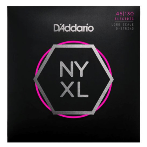 D'Addario NYXL Regular Light 5-String 45-130
