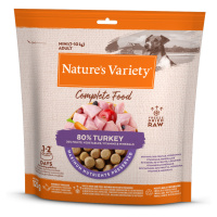 Nature's Variety Mini mrazem sušené kompletní krmivo -krůtí (2 x 120 g)