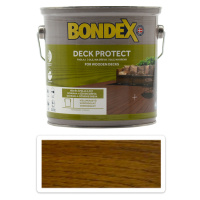 BONDEX Deck Protect - ochranný syntetický olej na dřevo v exteriéru 2.5 l Ořech