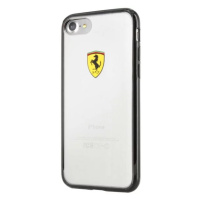 Kryt Ferrari - Racing Hard Case Apple iPhone 7 - Transparent (FEHCP7BK)