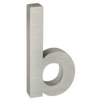 Hliníkové číslo 3D Stříbrná matná B RN.100LV