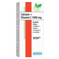 Generica Calc IUm + Vit.C 1000 mg eff10